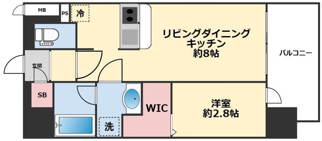 【間取り】 | レオンコンフォート十三