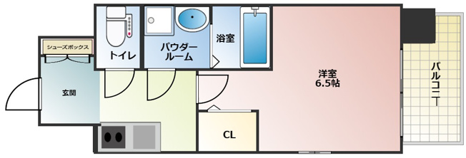 【間取り】 | エスリードレジデンス大阪福島シティウエスト
