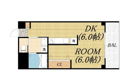 【間取り】 | 23レジデンス阿倍野