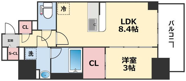 【間取り】 | エスリードレジデンス大阪天王寺
