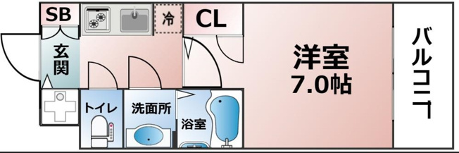【間取り】 | S-RESIDENCE大阪九条North
