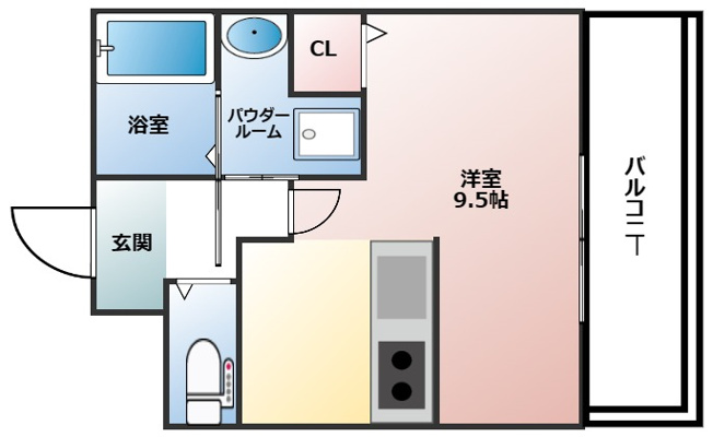 【間取り】 | ISE伊勢住宅　住之江7407
