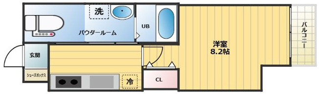 【間取り】 | エスライズ四ツ橋