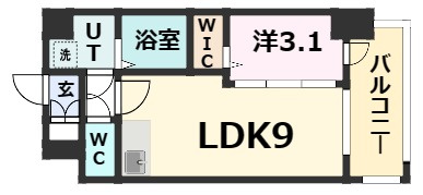 【間取り】 | ミラージュパレス難波グランツ