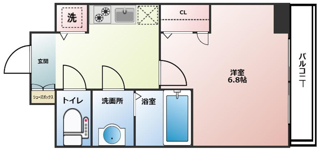 【間取り】 | アクアプレイス福島EYE