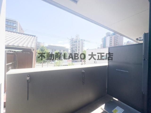 レジュールアッシュアーバンイールのバルコニー