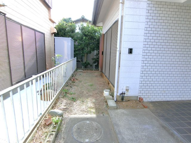 九十九里戸建ての庭