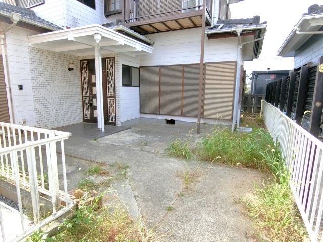 九十九里戸建ての庭