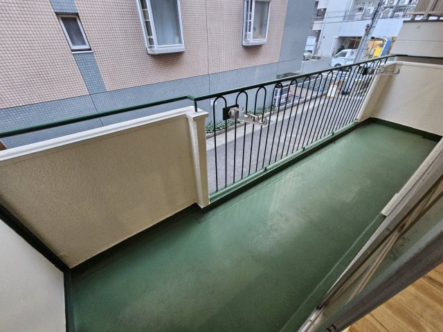 住吉コーポのバルコニー