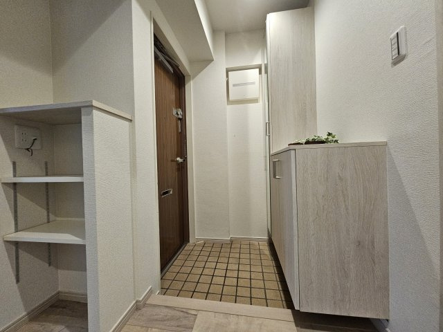 住吉コーポの玄関