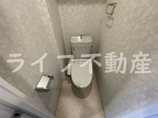Luxe布施東2のトイレ|トイレもきれいです