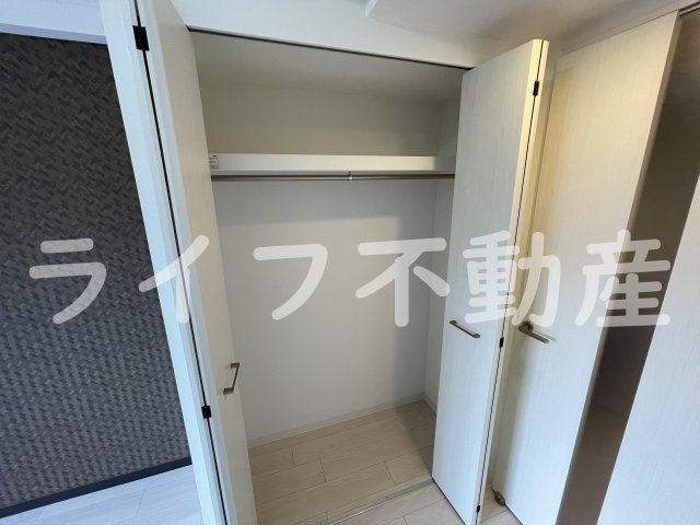 Luxe布施東2の収納|便利な収納スペースです