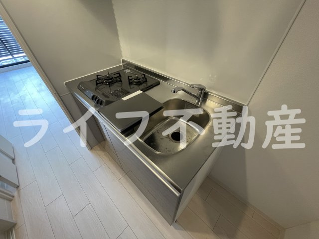 Luxe布施東2のキッチン|使いやすいキッチンです