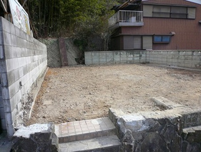【外観】 | 上物部売土地　580万円