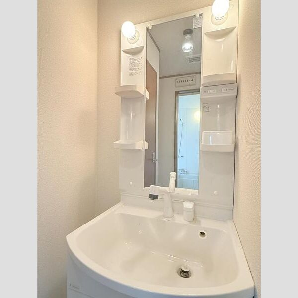 メゾンエルムの洗面所