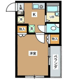 目黒区洗足１丁目のアパートの画像