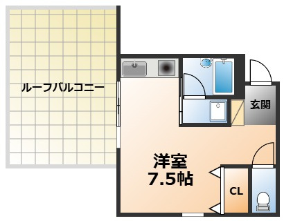mansion MSEの間取り