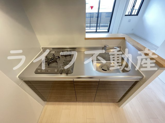 Luxe布施東2のキッチン|きれいなキッチンです