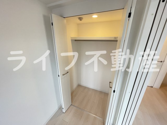 Luxe布施東2の収納|十分な収納スペースがあります