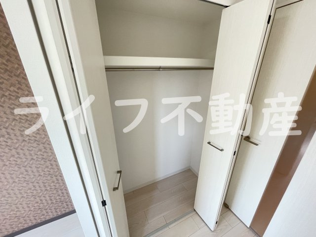 Luxe布施東2の収納|専用の収納スペースです