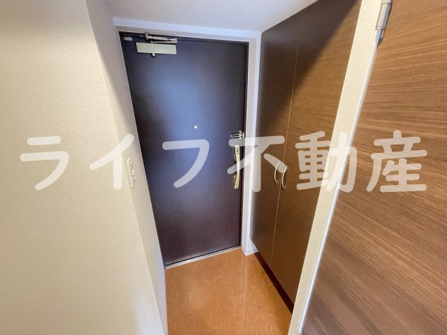 Luxe布施東2の玄関|ゆったりとした玄関です