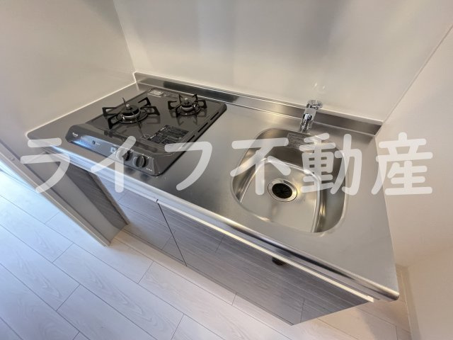 Luxe布施東2のキッチン|きれいなキッチンです