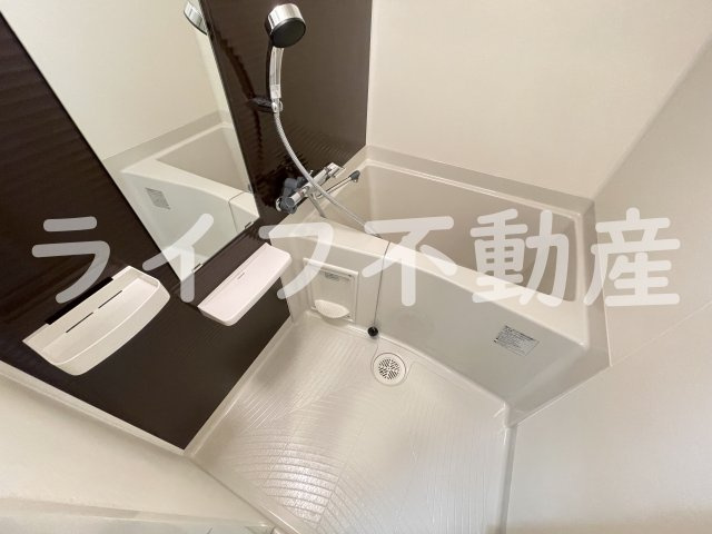 Luxe布施東2の浴室|ゆったり過ごせるお風呂です