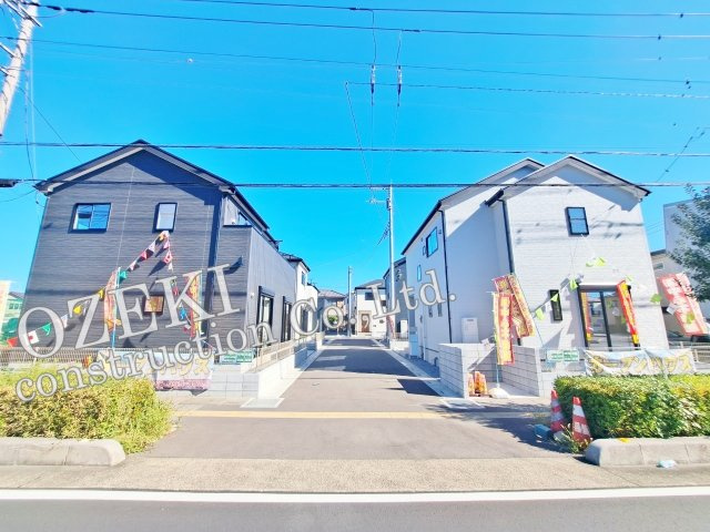 2号棟　リナージュ　越谷市東越谷10丁目新築戸建て全6棟の外観