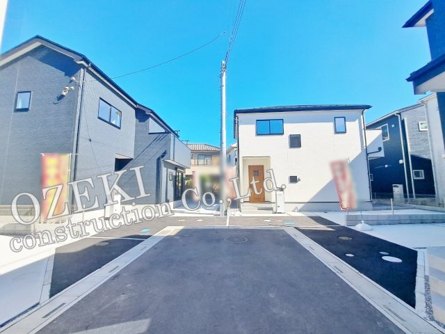 6号棟　リナージュ　越谷市東越谷10丁目新築戸建て全6棟の外観