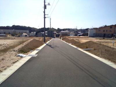 【前面道路含む現地写真】 | アーバンシティー常盤東 | ３６号地前面道路