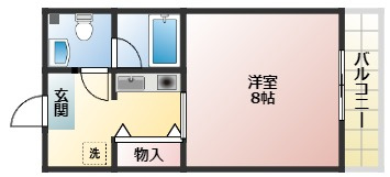 【間取り】 | エスポワールなつめ
