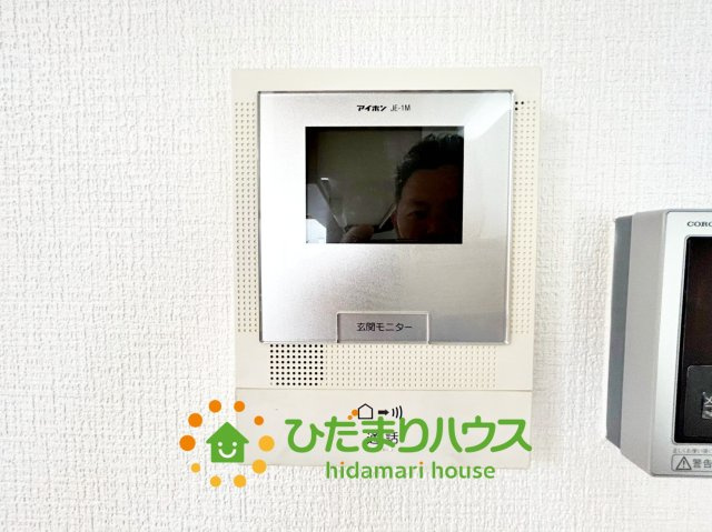 白岡市西３丁目　中古一戸建てのセキュリティ|便利なモニター付きインターホン。