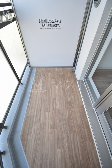 エスリード天王寺ブランシェのバルコニー