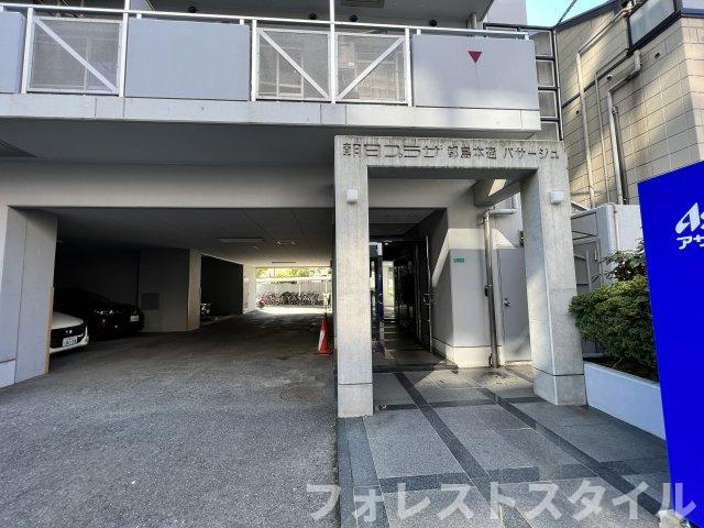 朝日プラザ都島本通パサージュのエントランス