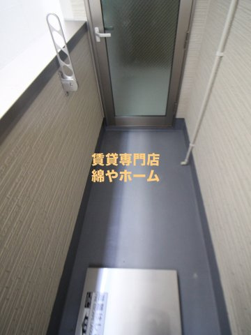 フジパレス加賀屋Ⅰ番館のバルコニー|お洗濯にも便利なバルコニー付き