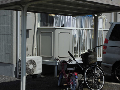 【その他共用部分】 | グレイスクレール | 駐輪場