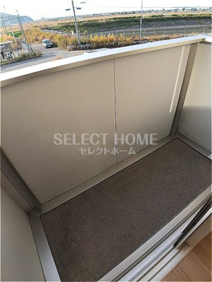 【バルコニー】 | 結あい | 広々としたバルコニーです