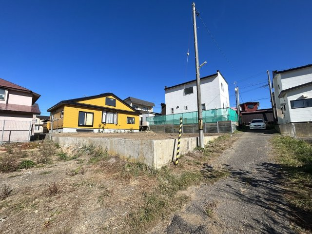 ◎春採2丁目　売地の前面道路含む現地写真|R5/10/16撮影