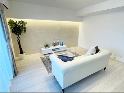 【居間・リビング】 | プレジオ江坂ROUGE | モデル