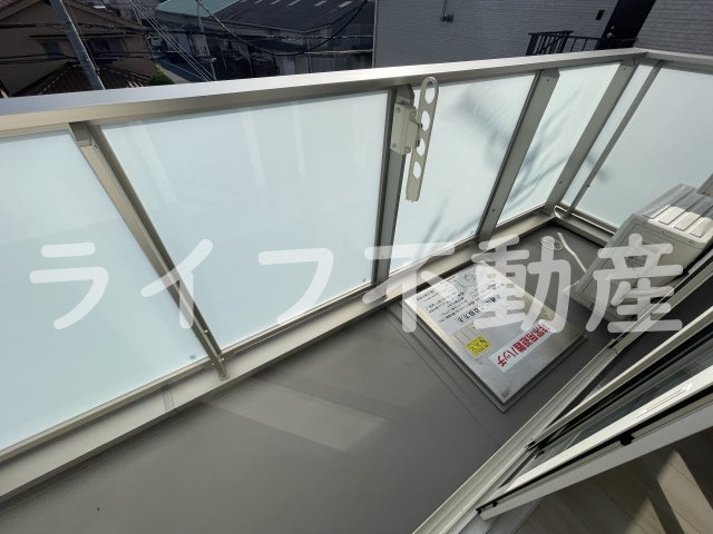 Vier Casa Dのバルコニー|陽当たり良好なバルコニーです