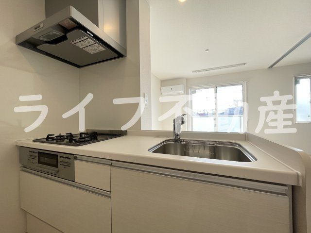 Vier Casa Dのキッチン|コンパクトなキッチンで掃除もラクラク