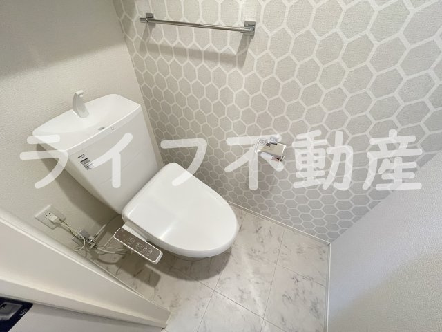 Vier Casa Dのトイレ|ゆったりとした空間のトイレです