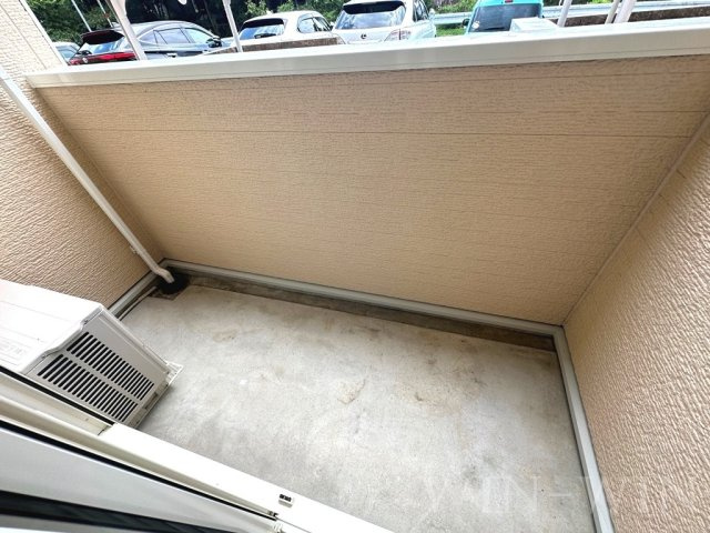 リーヴプランタン Ⅱ Bのバルコニー