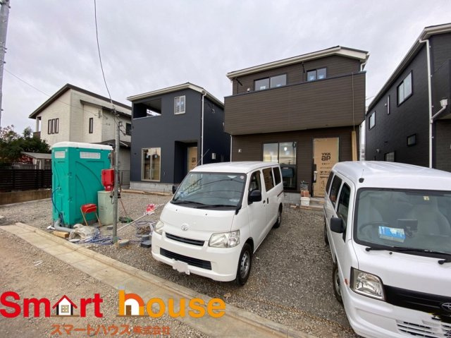 東村山市久米川町　新築4棟の外観