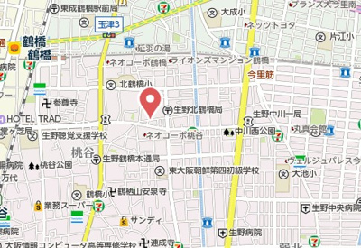 【地図】 | 生野区鶴橋戸建