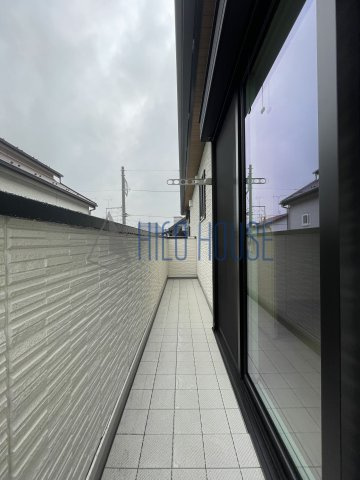 かごやHOUSEのバルコニー