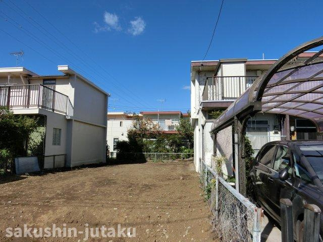 勝田台２丁目　売地　の外観|勝田台２丁目　売地　建築条件なし　更地　勝田台駅徒歩１０分の立地　実測37.54坪　南側５ｍ公道面