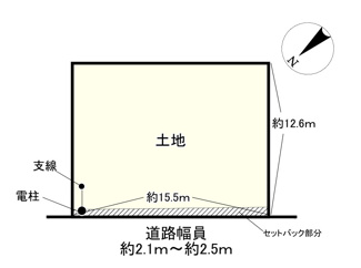 【土地図】 | 近江八幡市武佐町　売土地