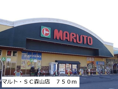 【周辺】 | メゾンミニョンＭⅠ | マルトＳＣ森山店まで750m