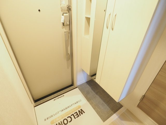 ゆったりとした玄関です